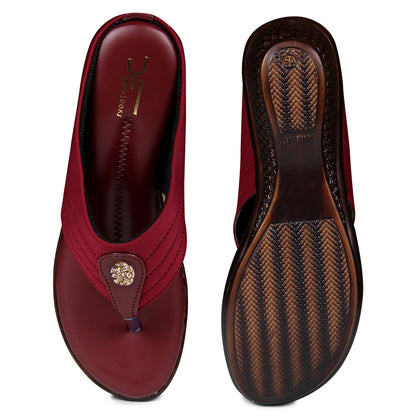 Classy & Timeless Synthetic Leather Comfortable Slippers