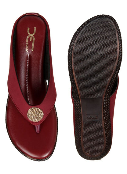 Graceful & Poised Synthetic Leather Comfortable Flats