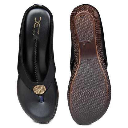 Graceful & Poised Synthetic Leather Comfortable Flats