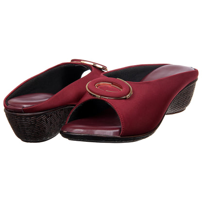 Stylish & Graceful Comfortable Cushion Wedges Fashion Slippers