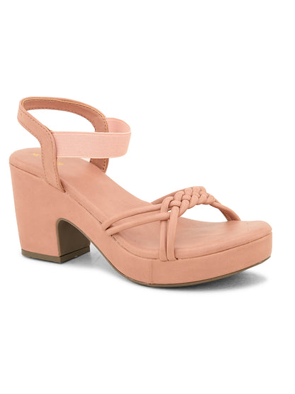 Block Heel Sandals With Comfort, Softness, Style, Elegance & Ankle straps