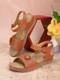 Modern & Versatile Comfortable Doctor Flats Sandals (1.5 Inch Heel)