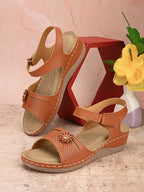 Modern & Versatile Comfortable Doctor Flats Sandals (1.5 Inch Heel)