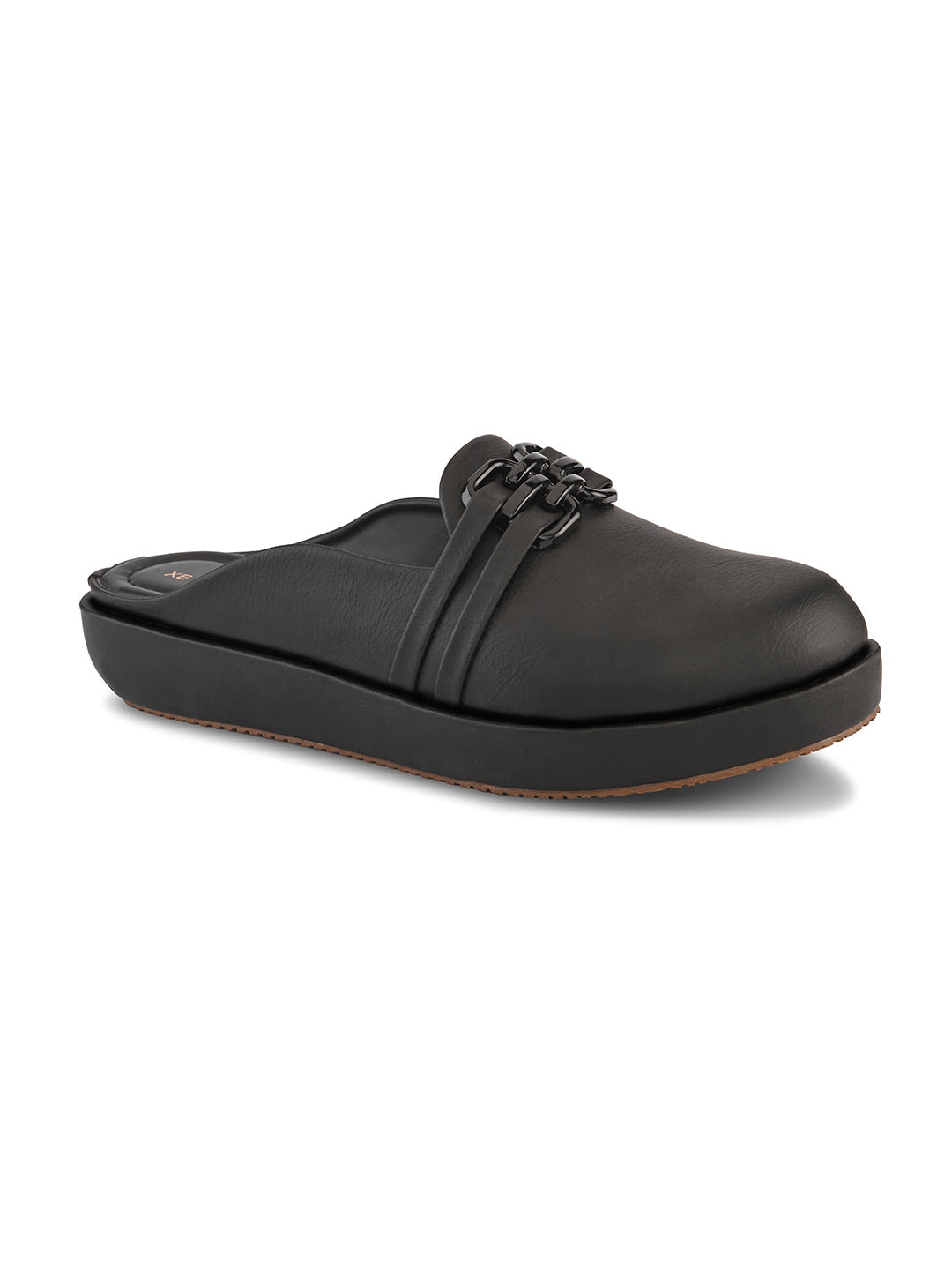 Slip-On Mules with Cushioned Footbed