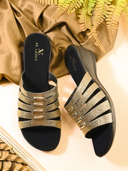 Shimmery Design Modern & Stylish Fashion Slippers