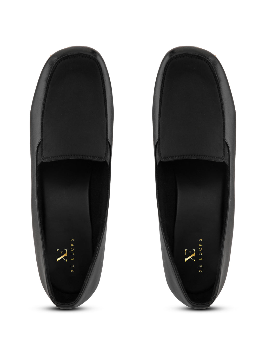 Comfortable Slip-On Formal Block Heel Shoes