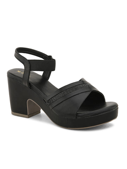 Attractive and Stylish Block Heel With Ankle Straps