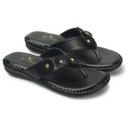 Sophisticated & Classic Flower Design Soft Cushion Doctor Slippers