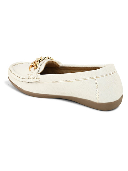 Comfortable ,Stylish & Fancy Chain Design Slip-On - Loafer