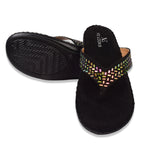 Chic & Graceful Siroski Design Comfortable Doctor Slippers