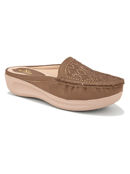 Flat Mule –Elegant Slip-On Mules with Cushioned