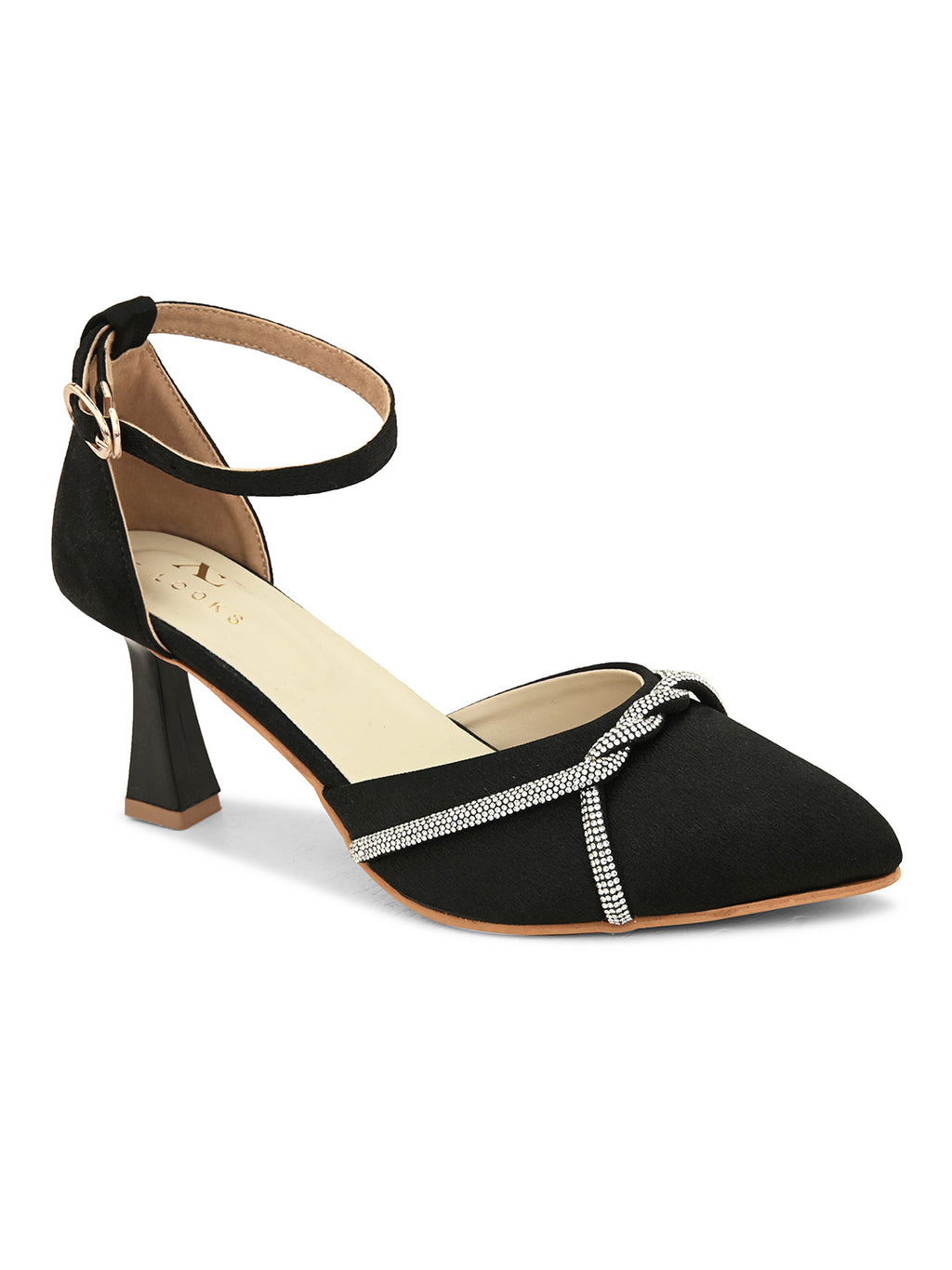Fancy & Comfortable with Buckle Closure Heels