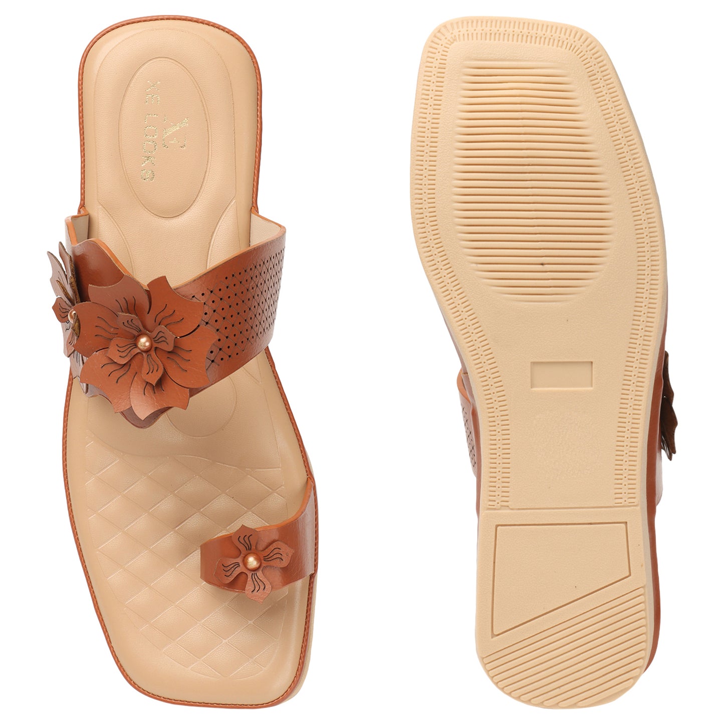 Modern & Comfortable Flower Design Doctor Slippers