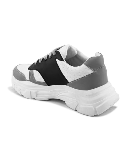 Trendy Lace up Sneakers, Lightweight & Trendy Running Sports Shoes