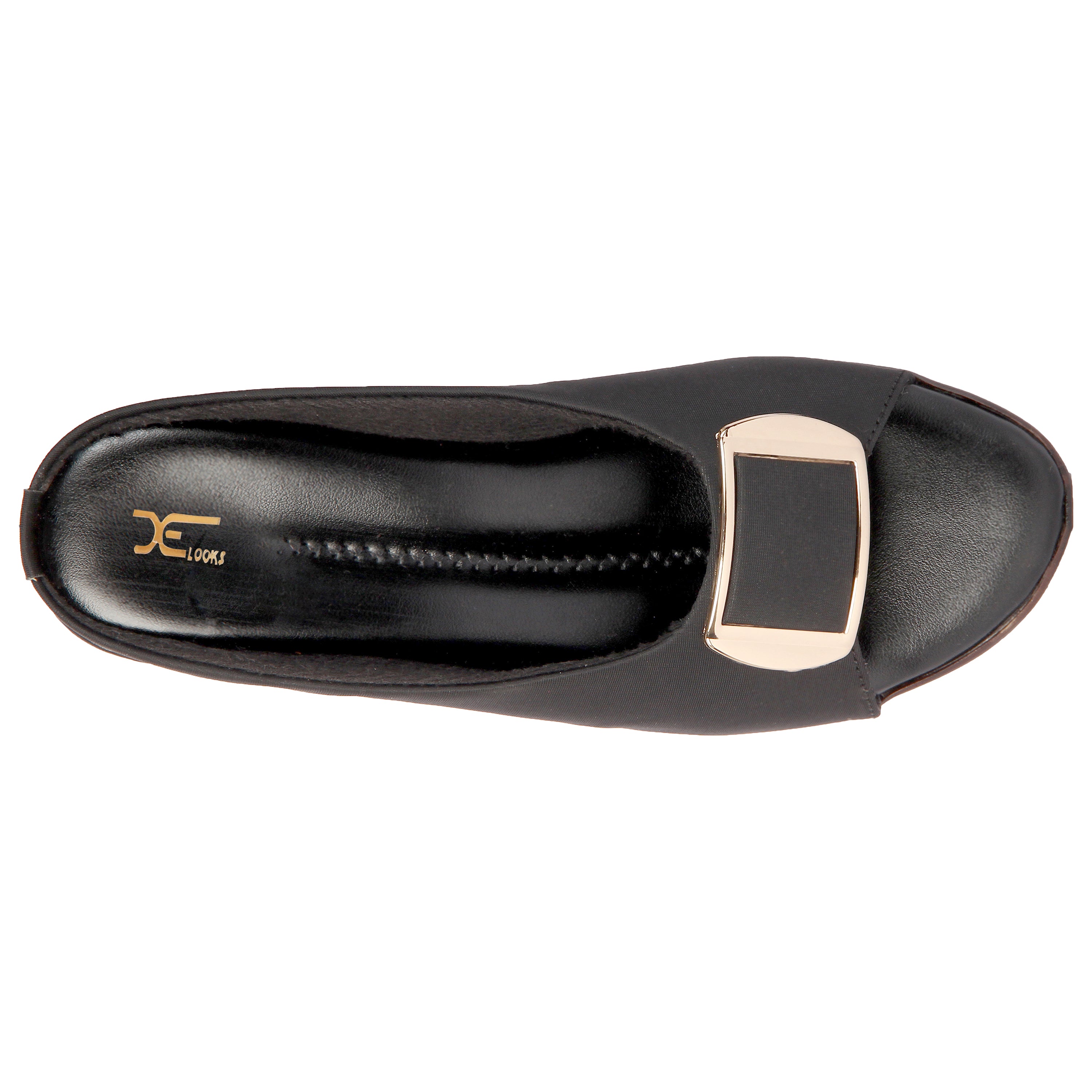 Timeless & Classy Soft Bottom Lycra Wedges Slippers