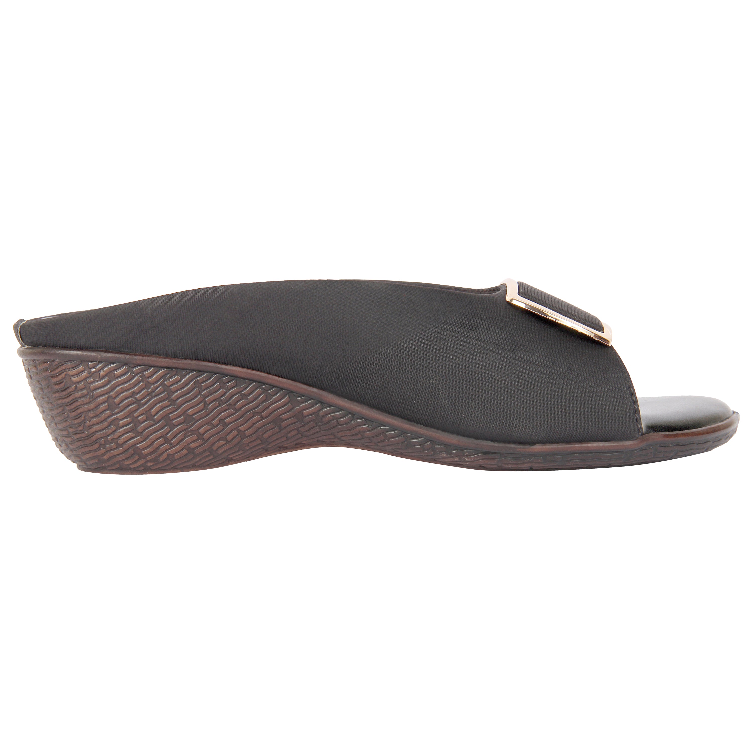 Timeless & Classy Soft Bottom Lycra Wedges Slippers