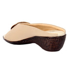 Timeless & Classy Soft Bottom Lycra Wedges Slippers