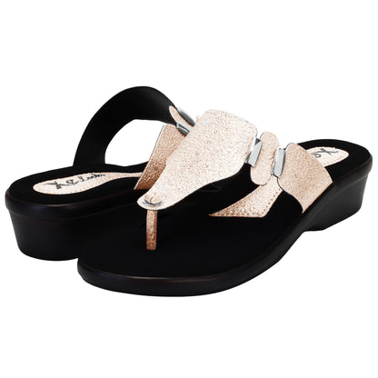 Sparkling & Alluring Stylish Flat Fashion Slippers