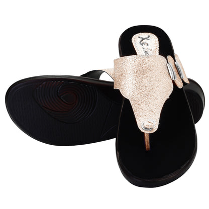 Sparkling & Alluring Stylish Flat Fashion Slippers