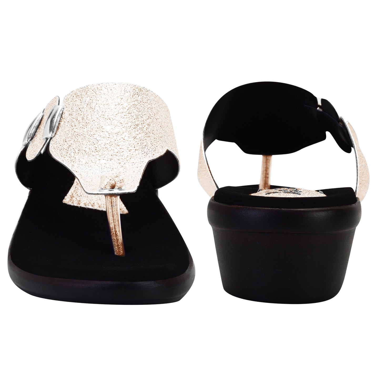 Sparkling & Alluring Stylish Flat Fashion Slippers