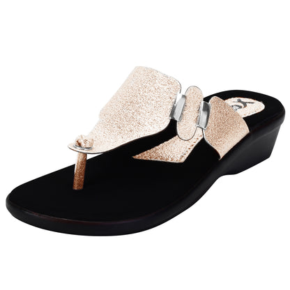 Sparkling & Alluring Stylish Flat Fashion Slippers