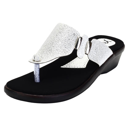 Sparkling & Alluring Stylish Flat Fashion Slippers