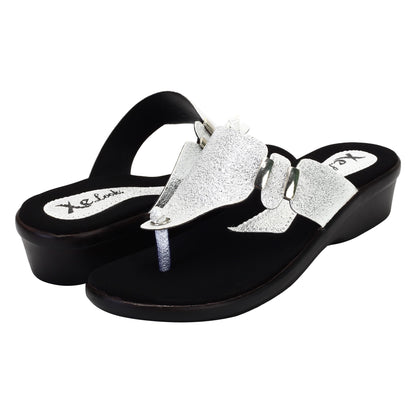 Sparkling & Alluring Stylish Flat Fashion Slippers