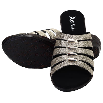 Shimmery Design Modern & Stylish Fashion Slippers