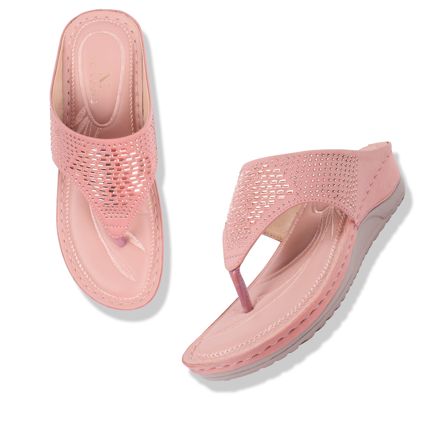 Eye-Catching & Trendy Siroski Design Comfortable Doctor Slippers