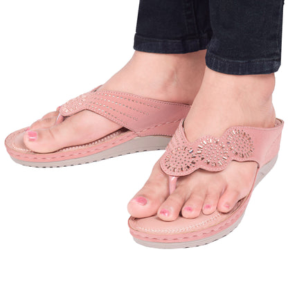 Modern & Trendy Siroski Design Comfortable Doctor Slippers