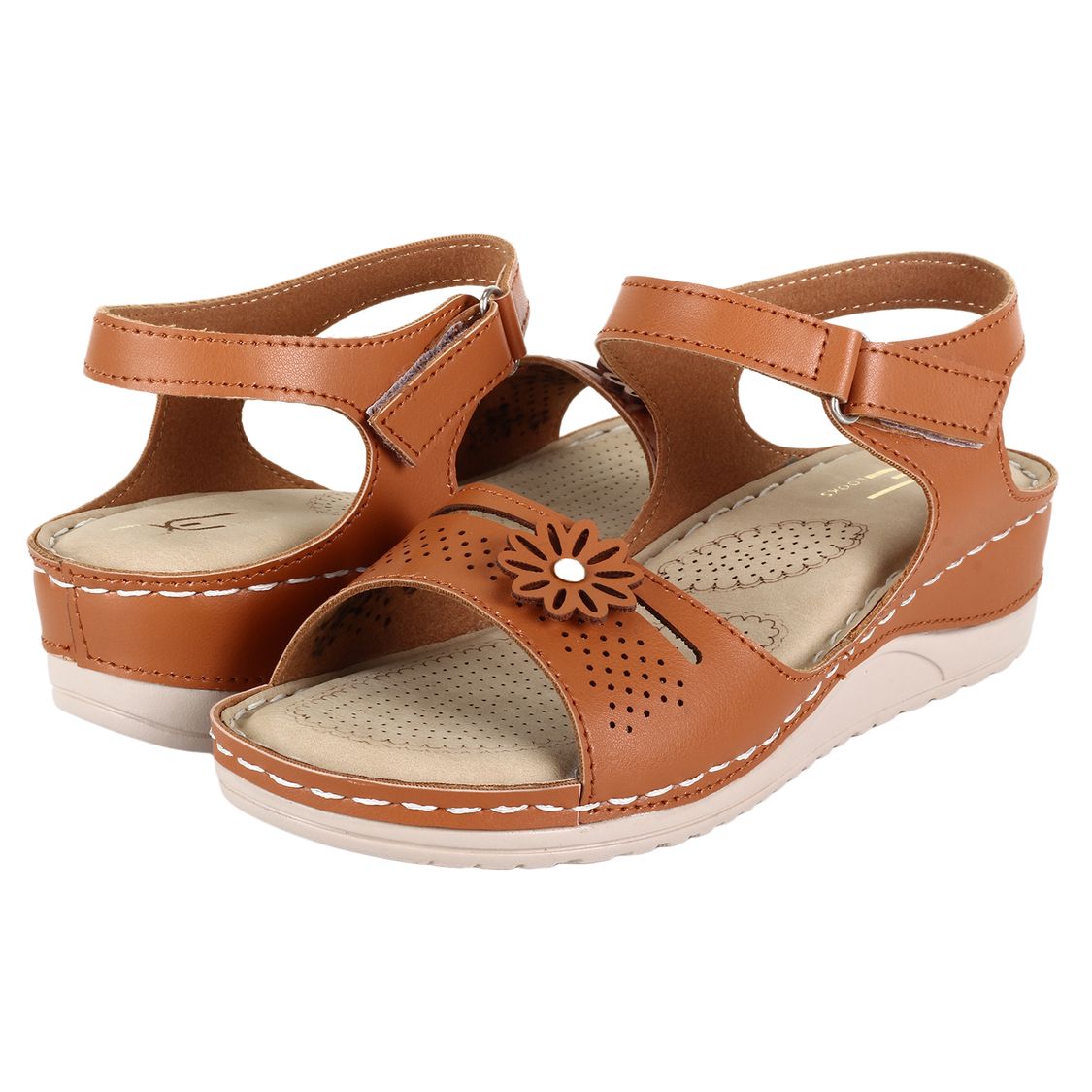 Modern & Versatile Comfortable Doctor Flats Sandals (1.5 Inch Heel)