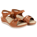 Modern & Versatile Comfortable Doctor Flats Sandals (1.5 Inch Heel)