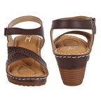 Classic & Timeless Design Comfortable Wedges Doctor Slippers Sandals (2.5 Inch Heel)