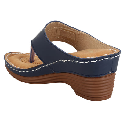 Chic & Versatile Comfortable Wedges Doctor Slippers (2.5 inches Heel)