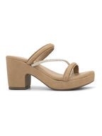 Stylish & Fancy With Ankle Strap Block Heel Sandals