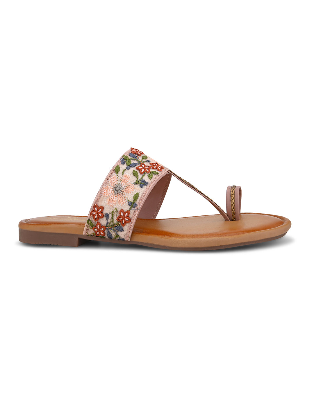 Women's Ethnic Slip-On Flat Slippers & Traditional Footwear  & Girls