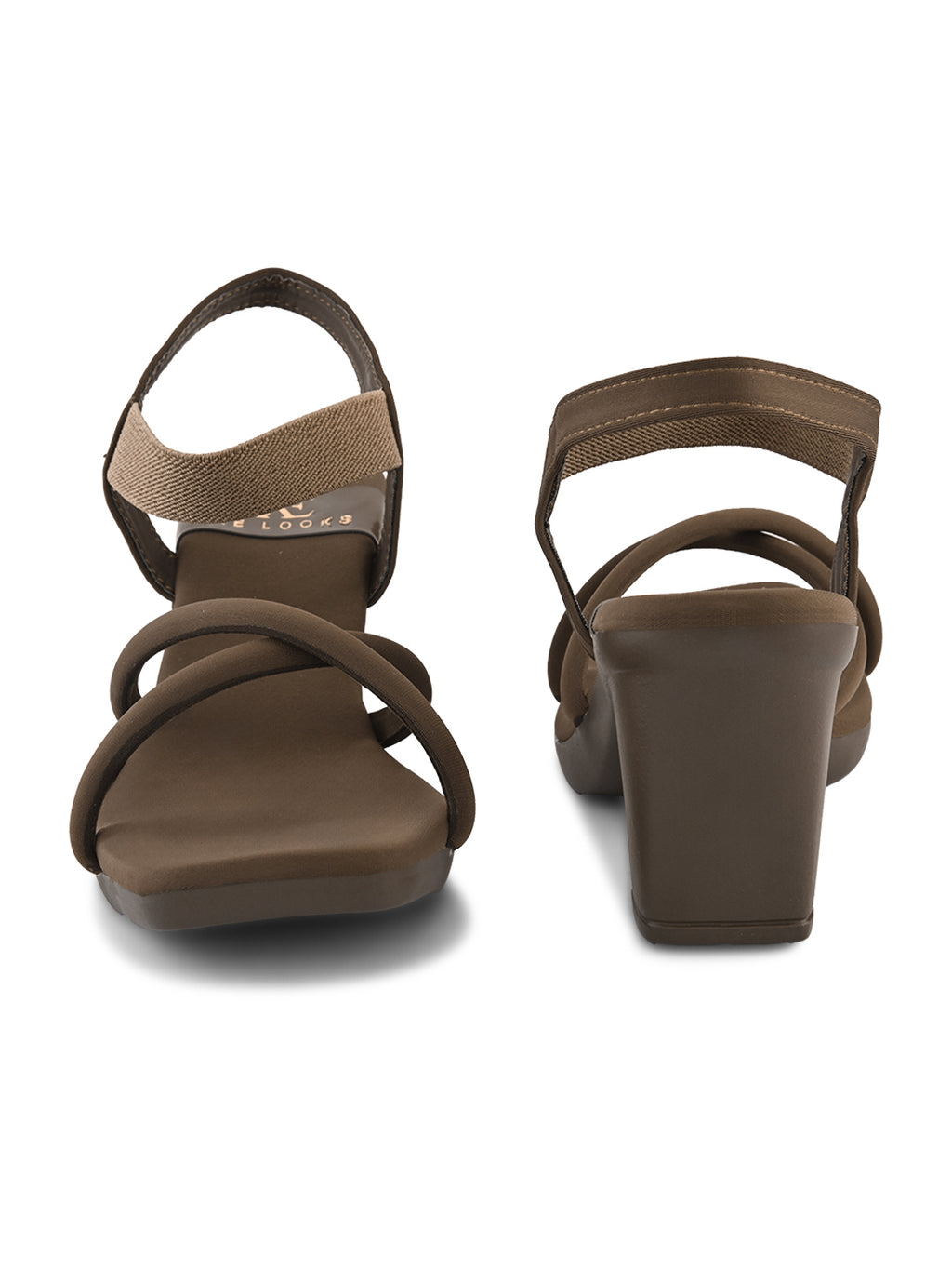 Bold & Attractive with Ankle strap Block High Heels Sandal