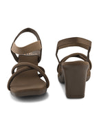 Bold & Attractive with Ankle strap Block High Heels Sandal