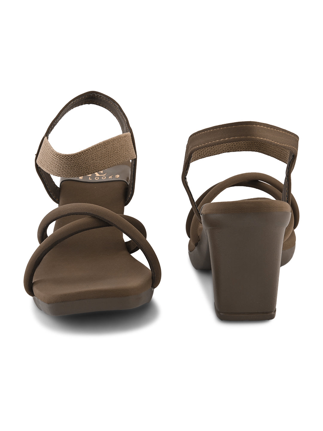 Bold & Attractive with Ankle strap Block High Heels Sandal