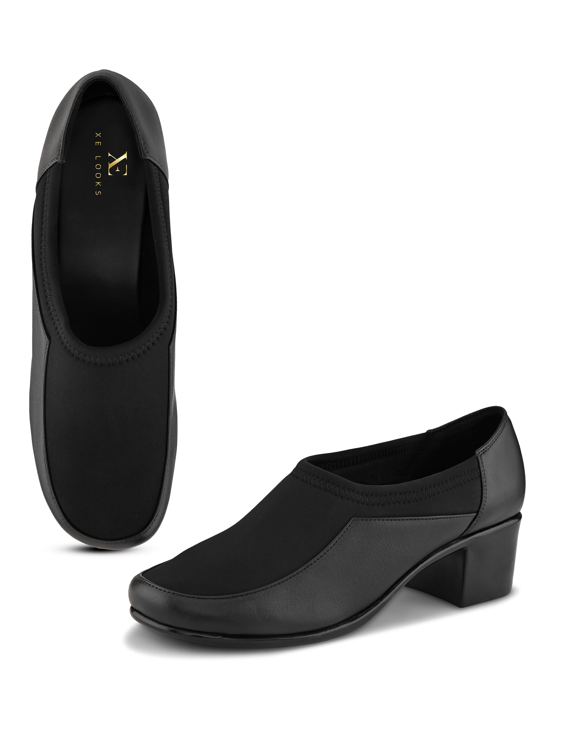 Soft & Supportive Office Wear Block Heel Shoes