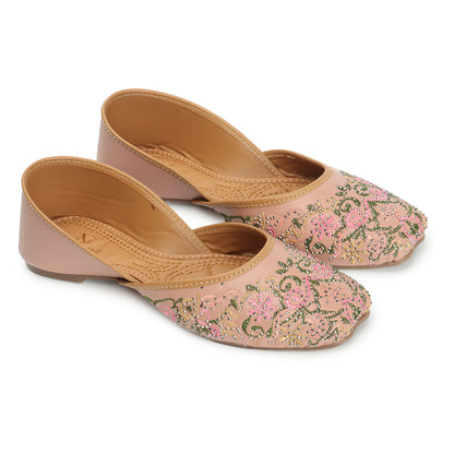 Ethnic Design Comfortable & Fancy Embroidered Punjabi Juttis