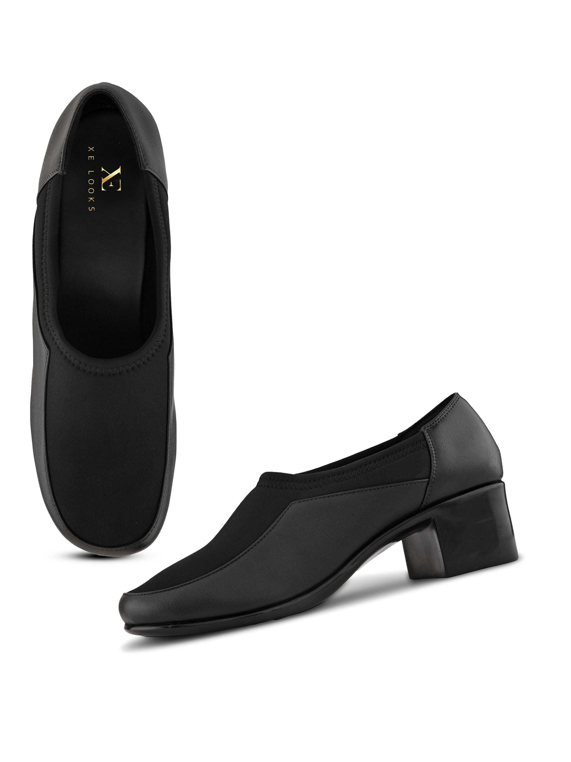 Soft & Supportive Office Wear Block Heel Shoes