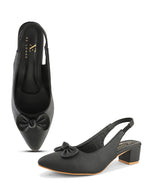 Slingback with Stylish Finish Heels