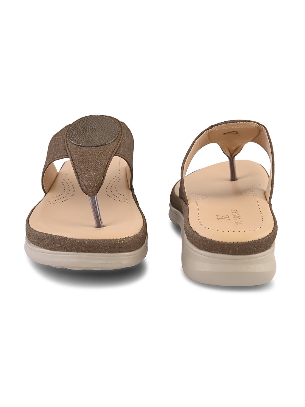 Embellishment Buckle Detail Doctor Slippers