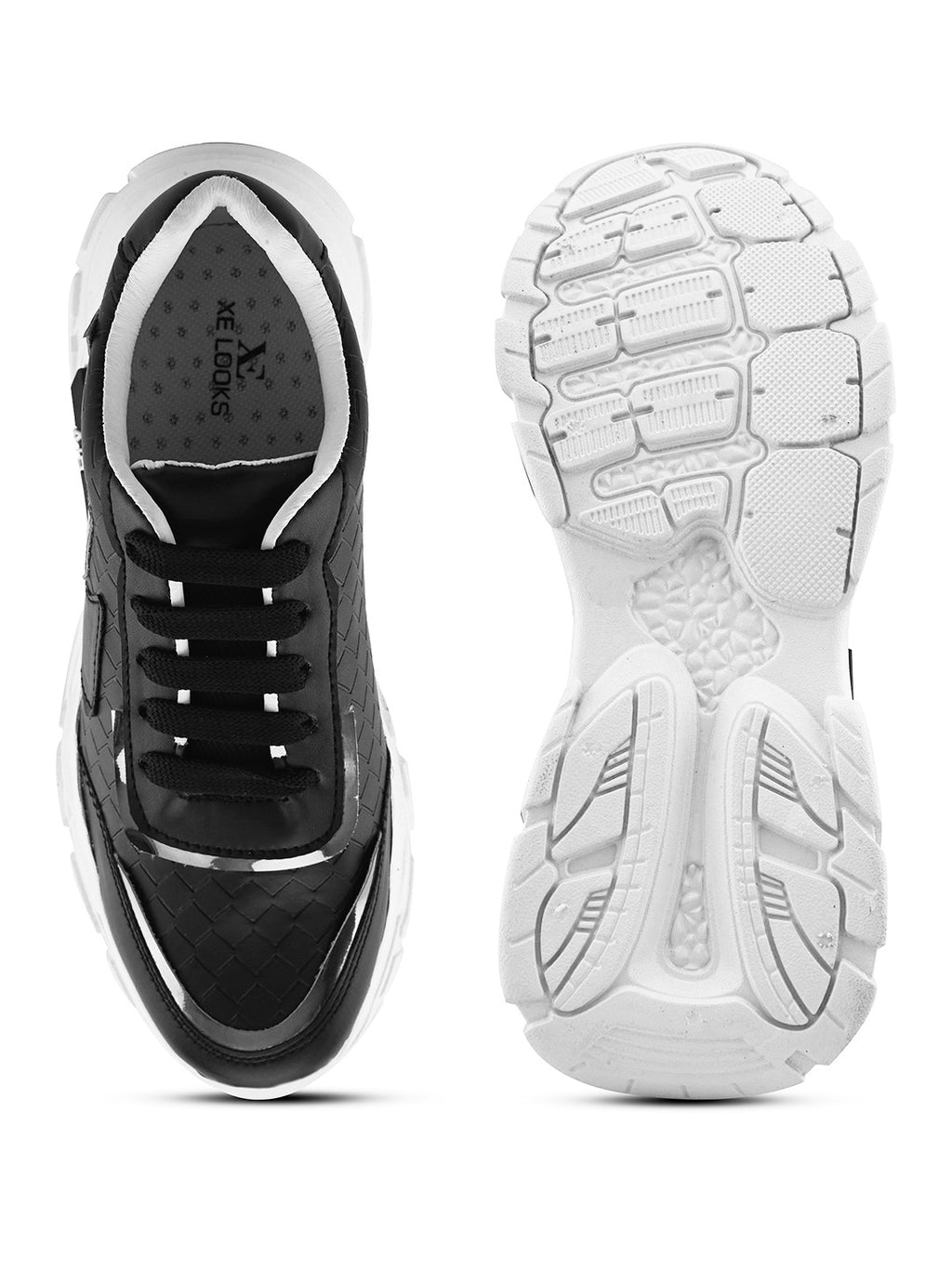 Soft Lace up Sneakers, Lightweight & Trendy Running Sports Shoes