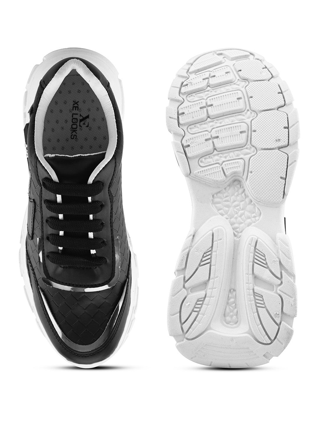 Soft Lace up Sneakers, Lightweight & Trendy Running Sports Shoes