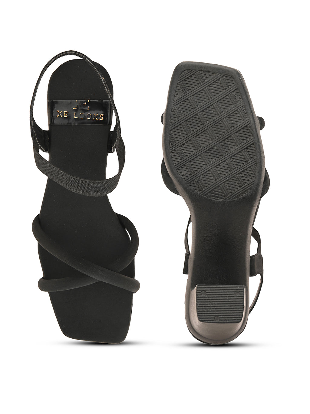 Bold & Attractive with Ankle strap Block High Heels Sandal