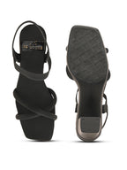 Bold & Attractive with Ankle strap Block High Heels Sandal