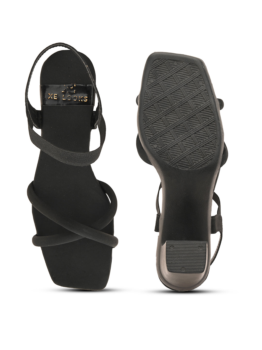Bold & Attractive with Ankle strap Block High Heels Sandal