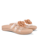 Crystal Rose Transparent Comfort Cushion Slides